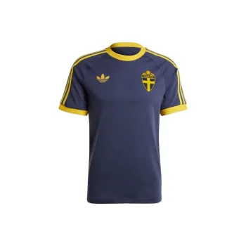 Adidas Originals Sweden Adicolor 3 Stripes T Shirt T Shirt Men's Dark Blue