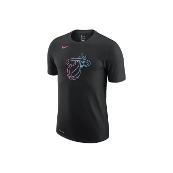 Nike Nba Miami Heat City Edition Logo Dri Fit T shirt