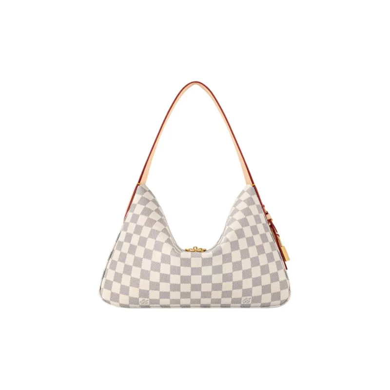 LOUIS VUITTON Coated Canvas Shoulder Bag Trumpets Women's Sky Blue-2