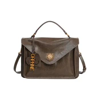 DAPHNE PU One Shoulder Handbag Women's Coffee/Brown