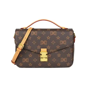 DAPHNE PVC One Shoulder Handbag Women's Multicolor/Coffee