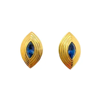 Givenchy 1980s Crystal embellished Earrings