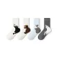 Hug Crew Socks B-4 Pack 7A Antibacterial