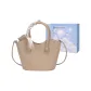 Khaki+Shopping Bag