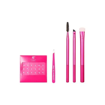 Real Techniques Active Dynamic Eyebrow And Eye Shaping Makeup Brushes Soft