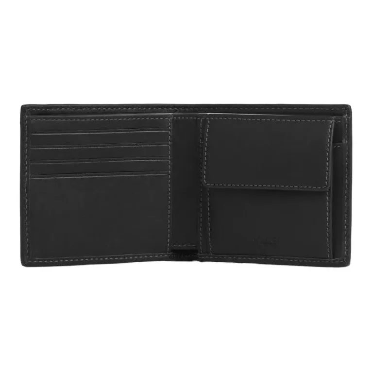 COACH Denim Wallet Mini Men's Black-1