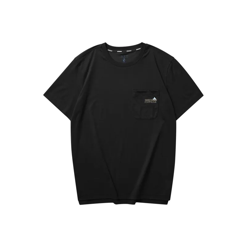Skechers Wilderness Outdoor Collection Sorona T Shirt Men's Carbon Black-0