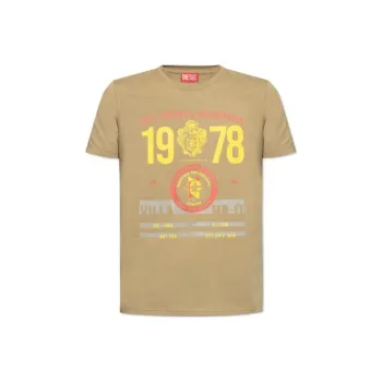 DIESEL T Shirt Men's Diesel Green