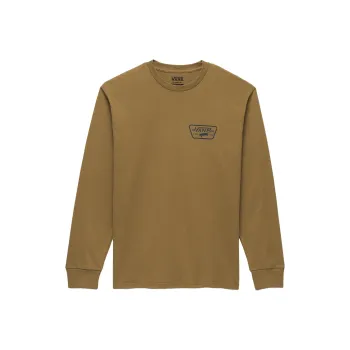 Vans Full Patch Back Long Sleeve T-Shirt T-Shirt Men's Brown