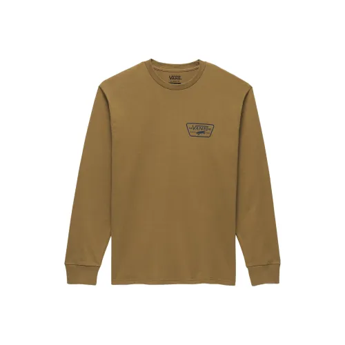 Vans Full Patch Back Long Sleeve T-Shirt T-Shirt Men's Brown