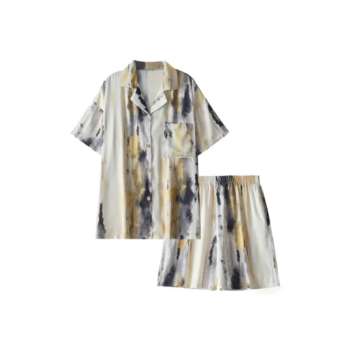 BONAS Pajama Set Women's Artistic Blended