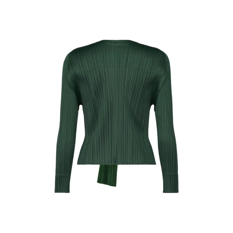 PLEATS PLEASE ISSEY MIYAKE Long Sleeve Cardigan-1