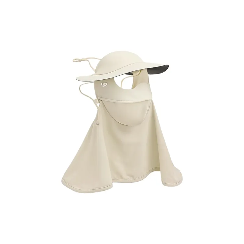 FREE RABBITⅡ Good Looking Summer Mask With Neck Protection Integrated Sun Protection Hats Unisex-0