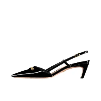 DIOR My Dior Irregular Heel High Heels 5cm Women's Black