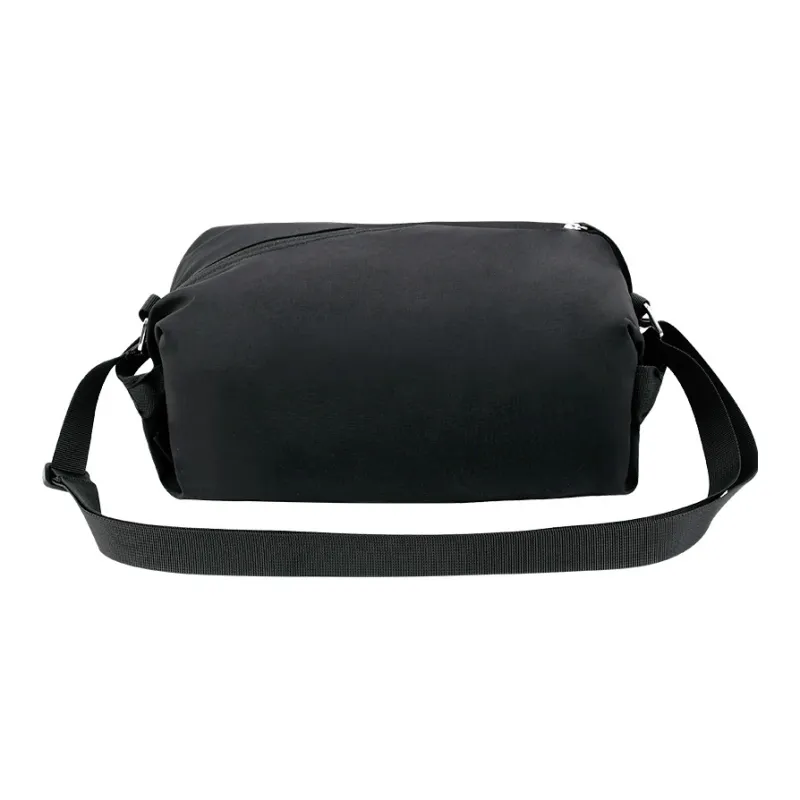 YOME Polyester Crossbody Bag Unisex Ecru/Ink Black/Lithospermum Pink-8
