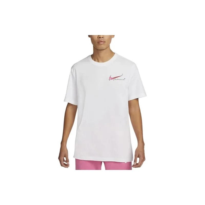 Nike T Shirts Men White-0