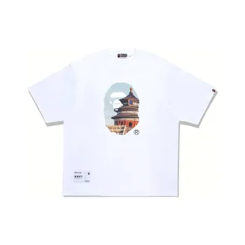 A BATHING APE Monkey Roams The World Collection FW23 T Shirt Unisex