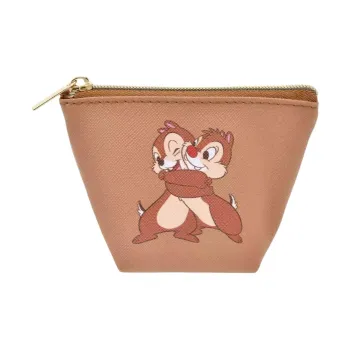 Disney Print Wallet Small Size Unisex Brown