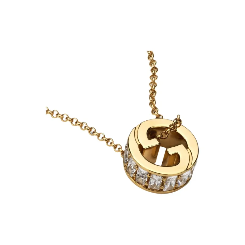 GUCCI Brass Necklaces Unisex Gold-2