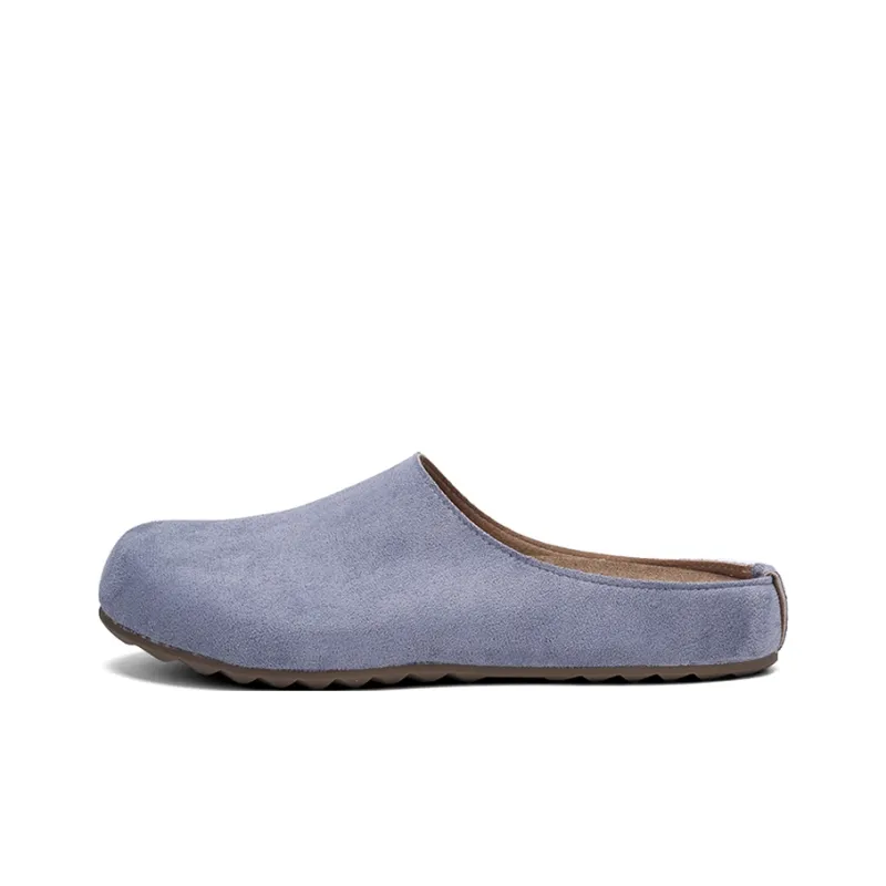 XMISTUO Quiet Abrasion Resistant Slip Resistant Wrap toe Slippers Women's-29