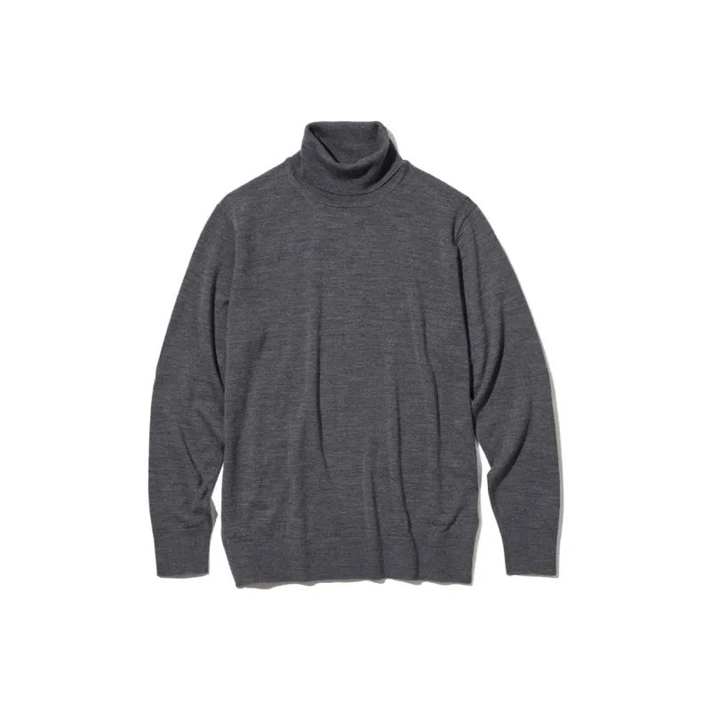 UNIQLO T-Shirts Unisex Asphalt Gray-0