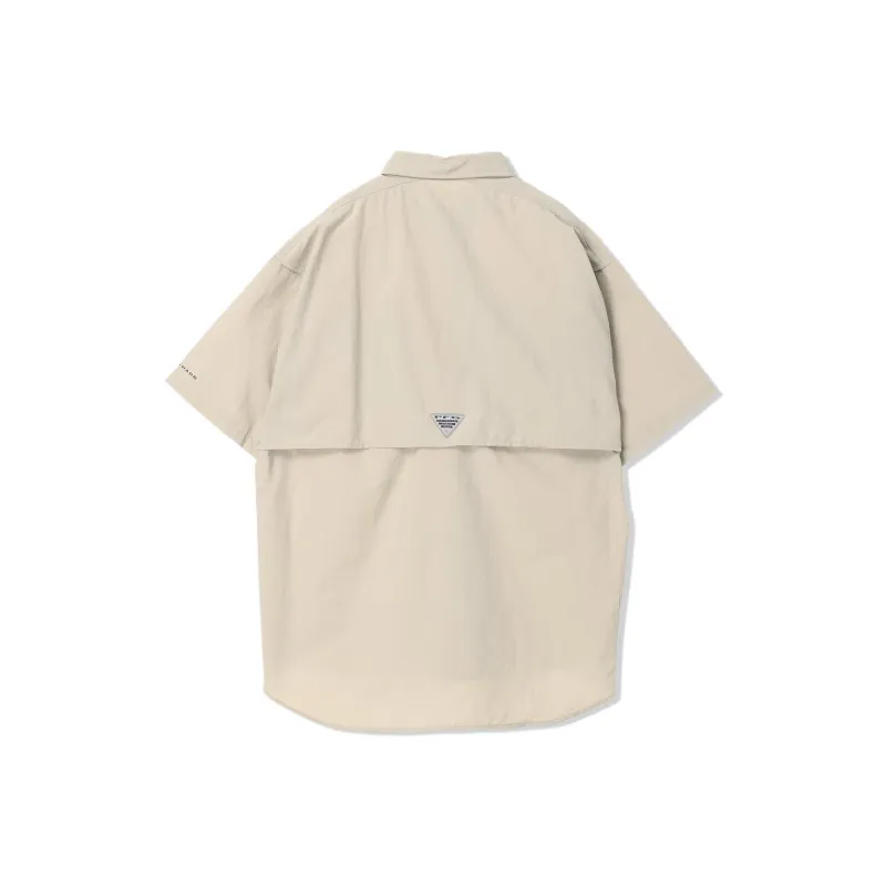 Columbia Shirts Men Khaki-1