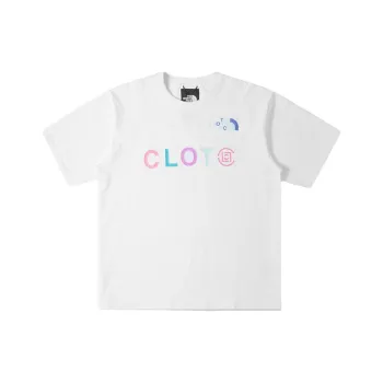 THE NORTH FACE x CLOT City Outdoor Collection SS24 T Shirt Unisex White