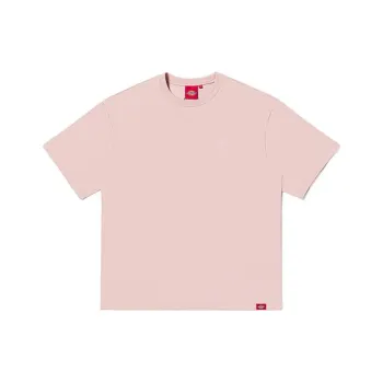 Dickies T-Shirts Unisex Cream Pink