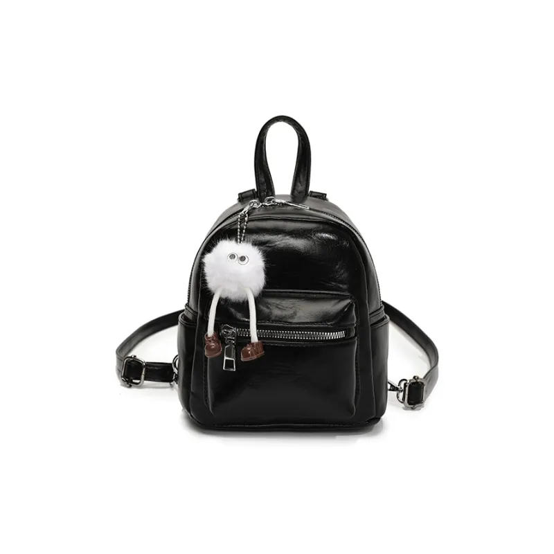LUVISTRUE PU Small Backpack Regular Women's White/Light Gray/Black/Blue/Pink-12