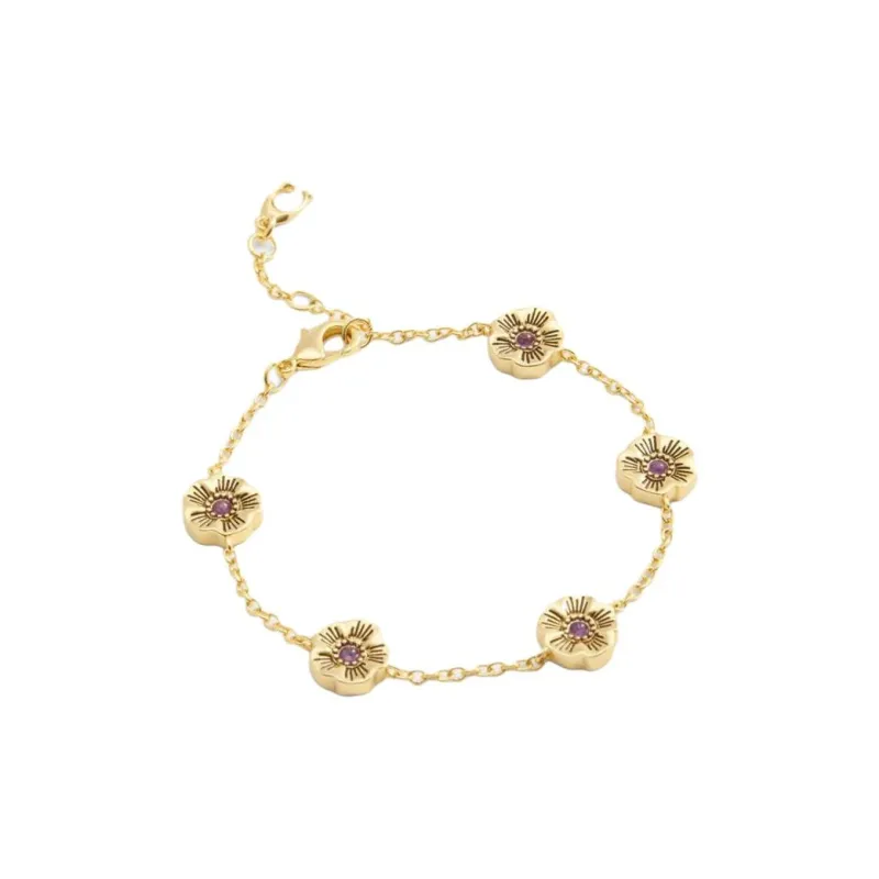 COACH Brass Plated Bracelets Women's Gold-0