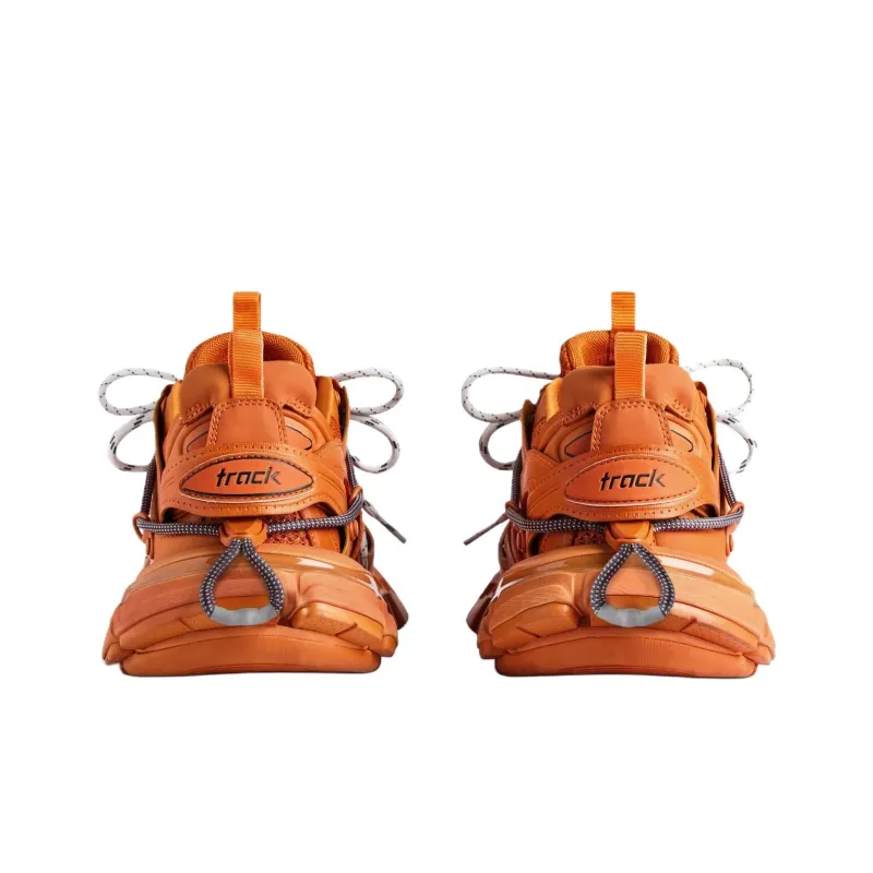 Balenciaga Track 1.0 Trail Laces Low Top Casual Shoes Men's Orange-5