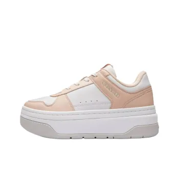 COACH Low Top Skateboard Shoes Women's Pink