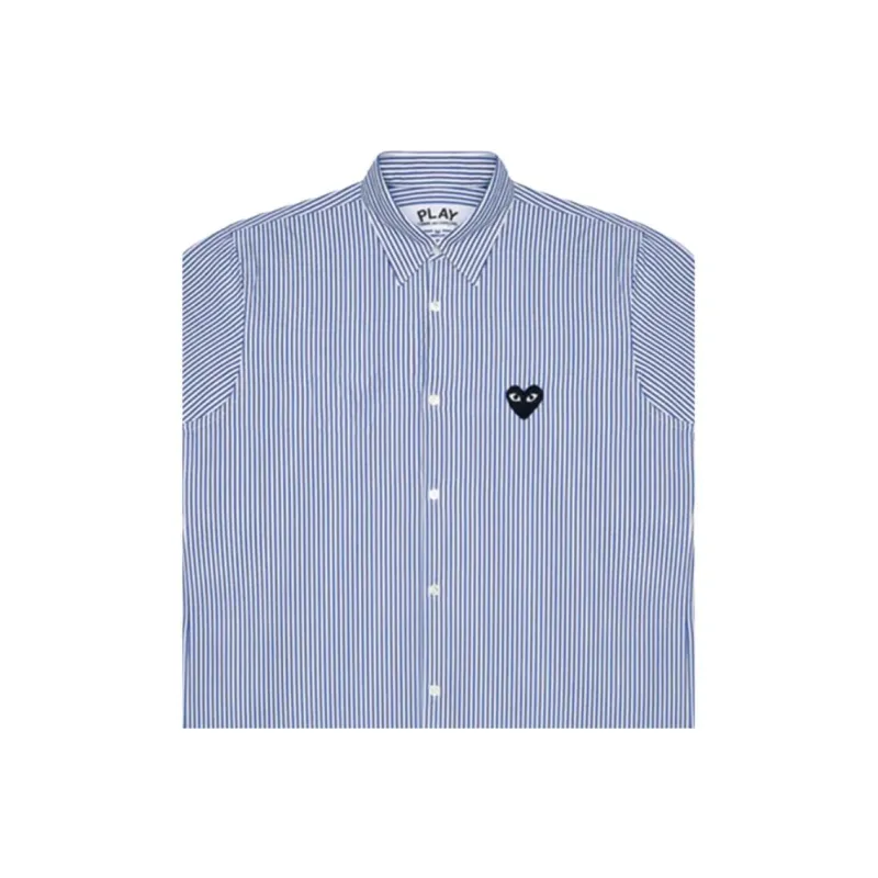CDG Play Shirts Men Blue-1