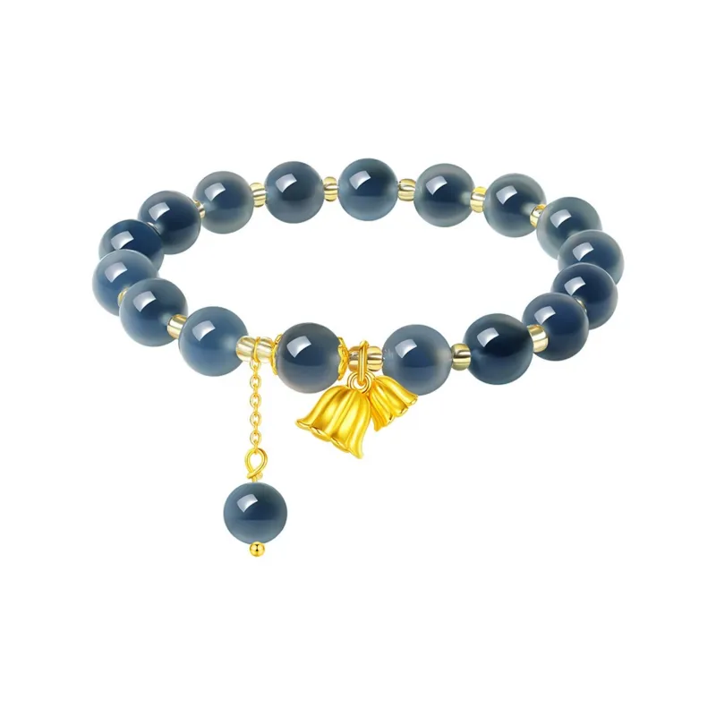 ARPOLINE Agate Beaded Bracelet Women's-0