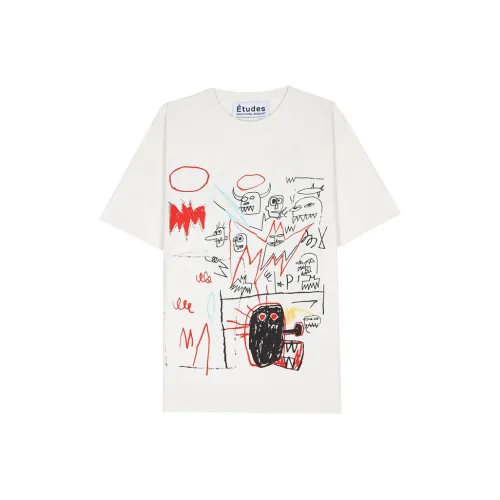 Études Painterly print Organic Cotton T shirt