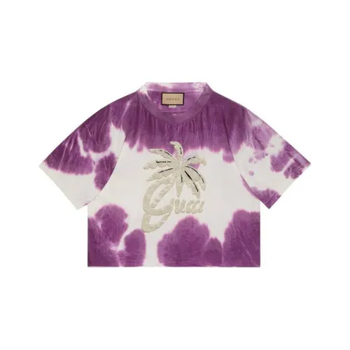GUCCI T Shirts Men Purple