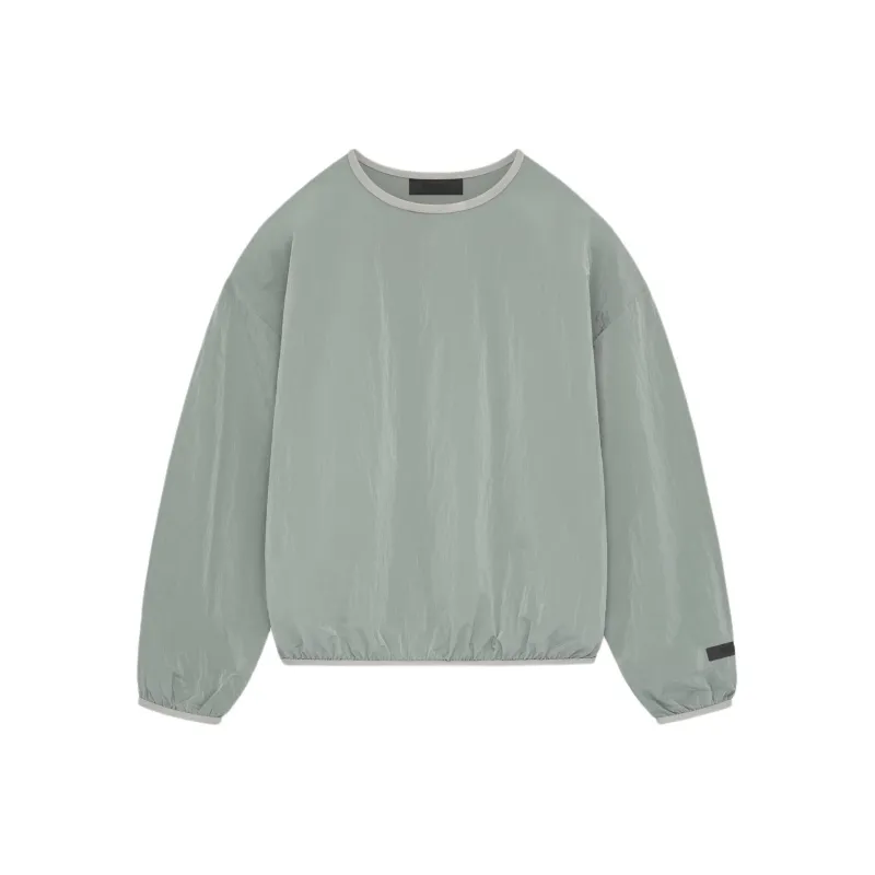 Fear Of God Essentials Crinkle Nylon Pullover Crewneck-0