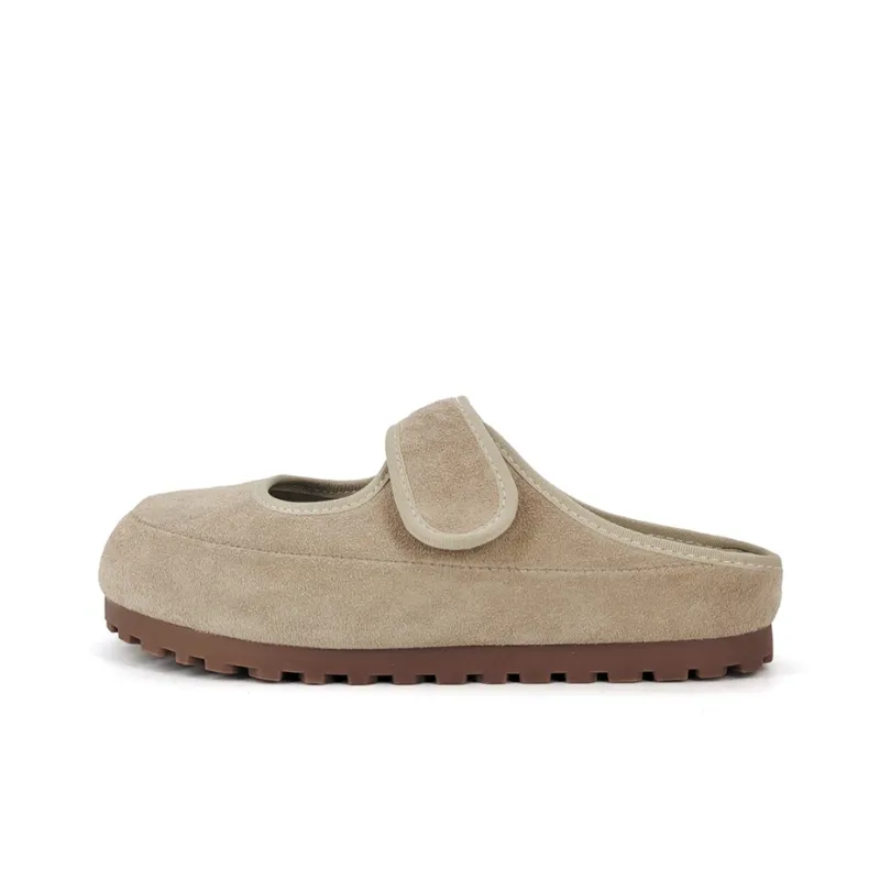 Xuanbaihui Rubber Sole Wrap toe Slippers Women's-8