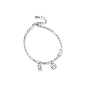 CUTE DAME Sterling Silver Bracelets Women's
