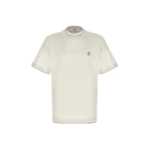 Brunello Cucinelli T Shirt Men's Beige