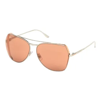 LONGINES Palladium Aviator Sunglasses Women's Copper