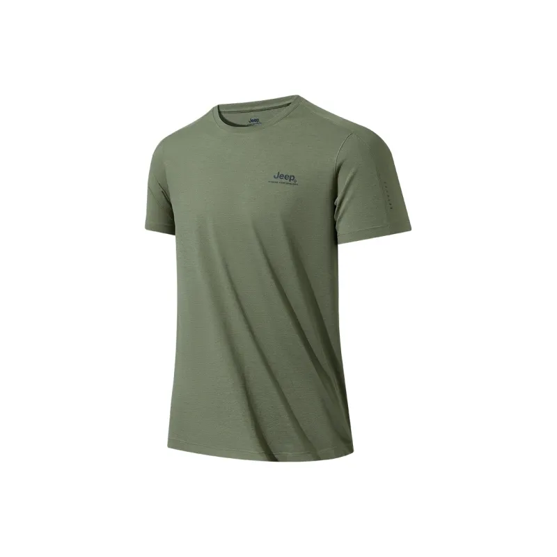 Jeep Set in Sleeve T Shirt Men's-9