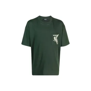 REPRESENT T-Shirts Men Forest Green