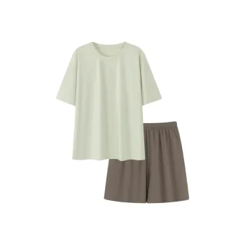 Urban Beauty Pajama Set Women's Fruit Green