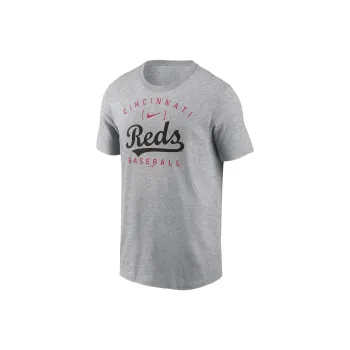 Nike Cincinnati Reds Home Team Athletic Arch T-Shirt Men's Gray