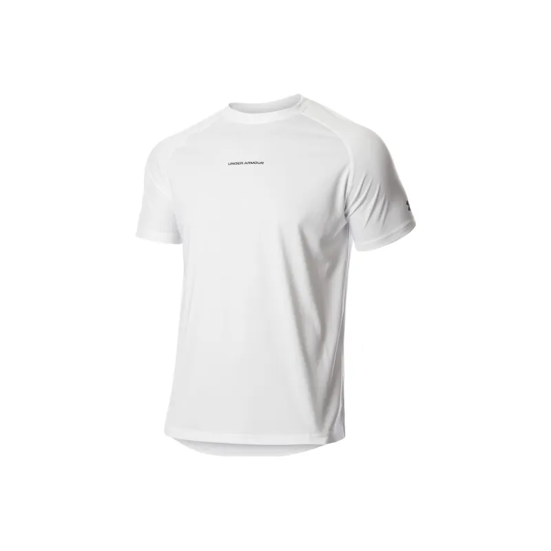 Under Armour Raglan Sleeve T Shirt Men's White-0