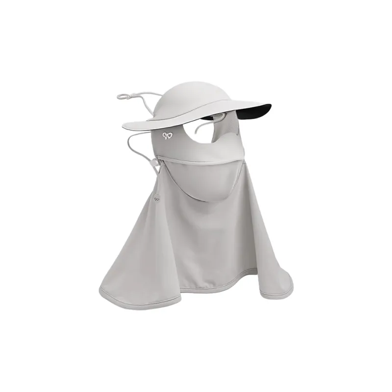 FREE RABBITⅡ Good Looking Summer Mask With Neck Protection Integrated Sun Protection Hats Unisex-4