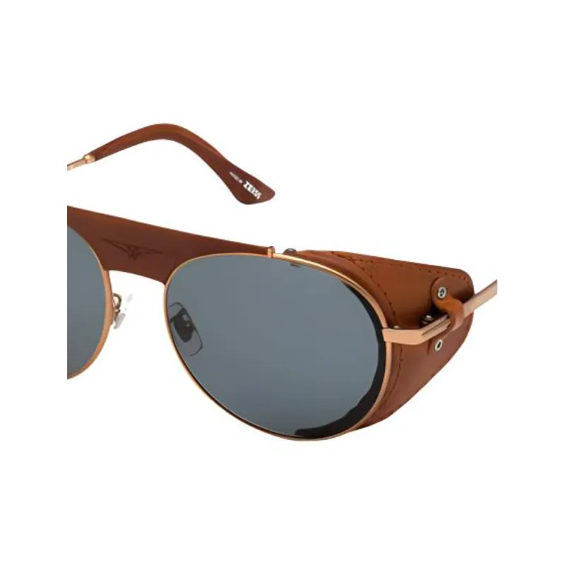 LONGINES Bronze Irregular Shape Sunglasses Women's Copper-1