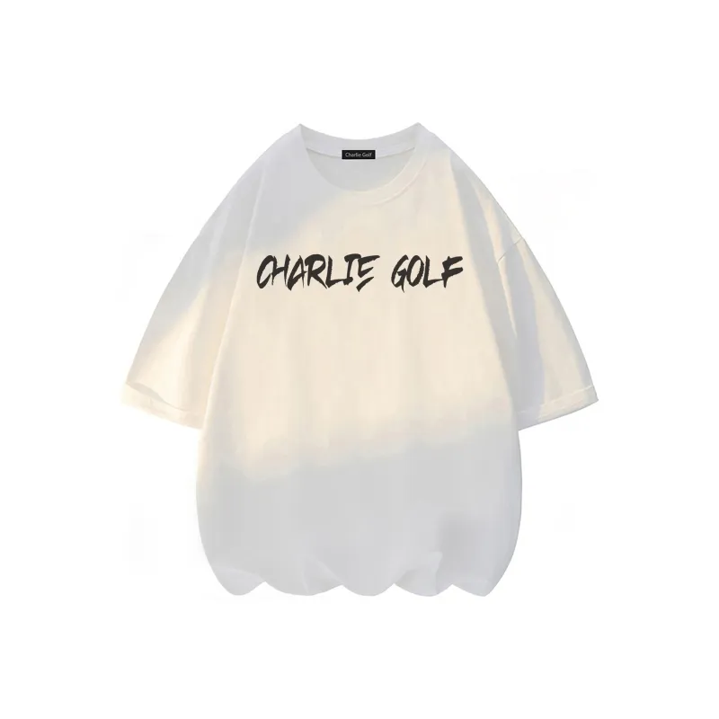 CHARLIE GOLF T Shirt Unisex White-1