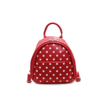 ResNonverba PU Backpack Women's Red